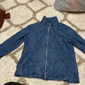 Zipper Jean jacket